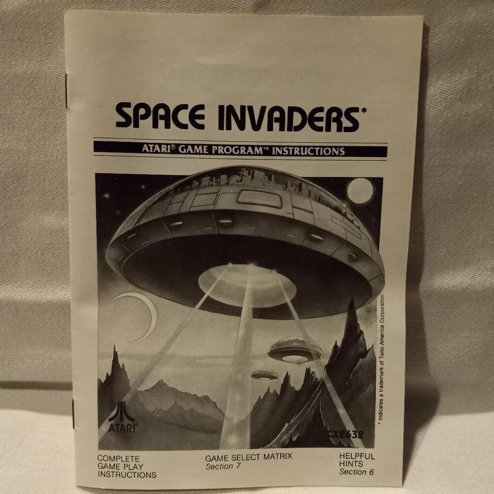 SPACE INVADERS CIB - ATARI 2600 Red Label UN-Tested - Picture 5 of 6